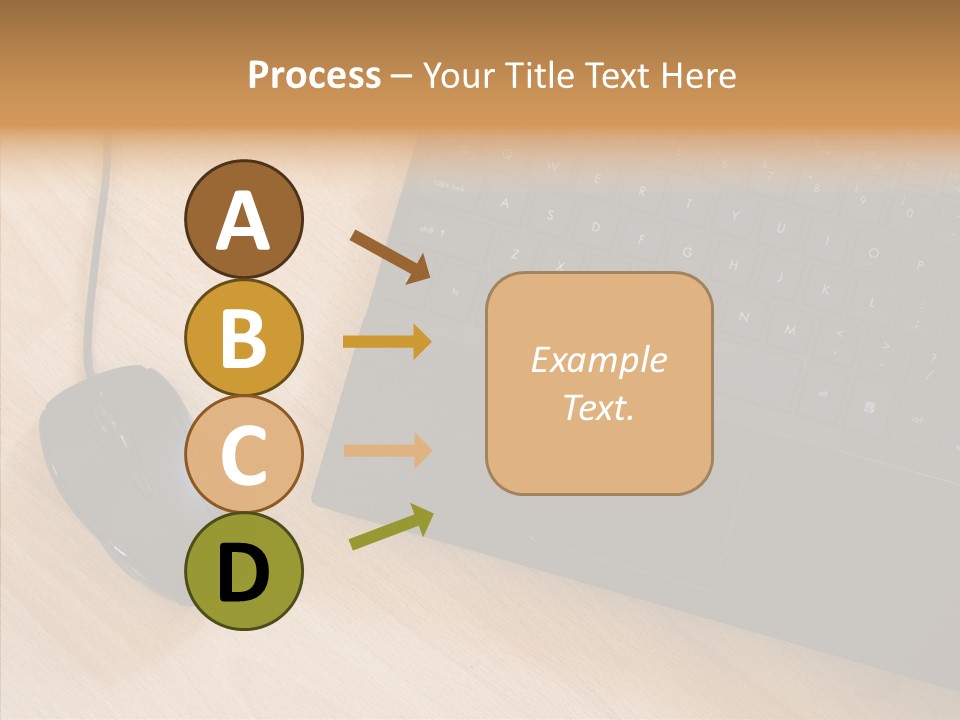 Table Paperwork Gray PowerPoint Template