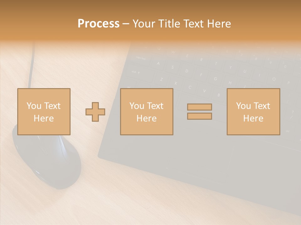 Table Paperwork Gray PowerPoint Template