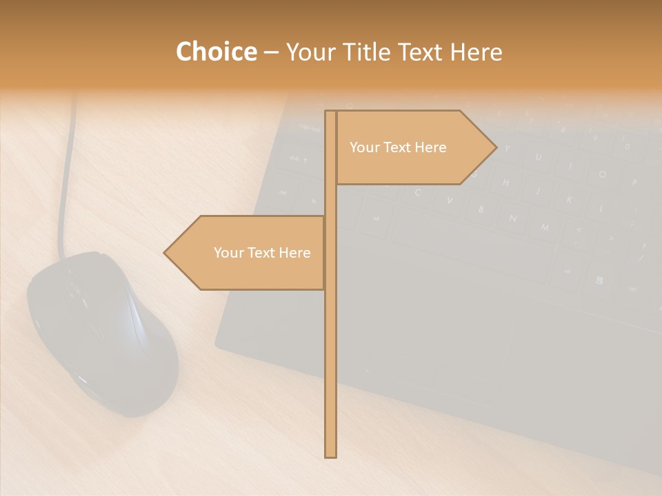 Table Paperwork Gray PowerPoint Template