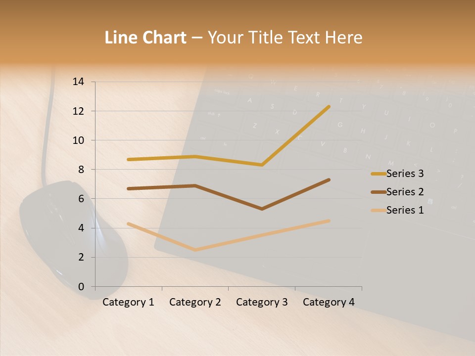 Table Paperwork Gray PowerPoint Template