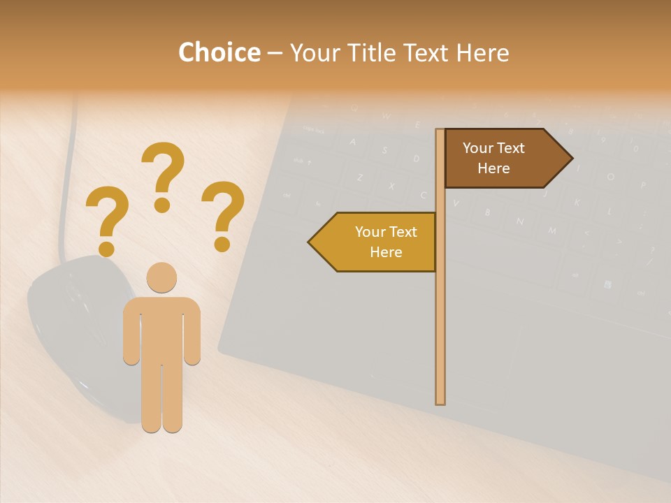 Table Paperwork Gray PowerPoint Template