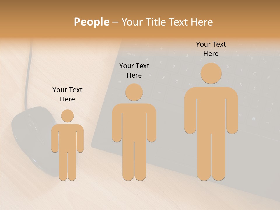 Table Paperwork Gray PowerPoint Template