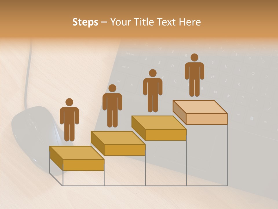Table Paperwork Gray PowerPoint Template