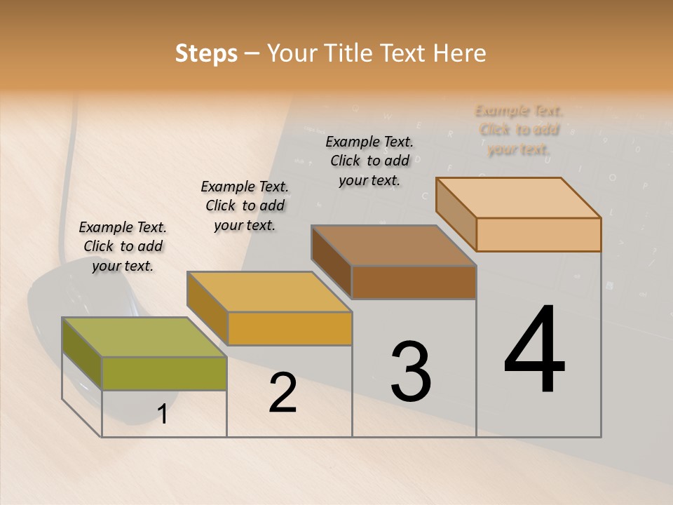 Table Paperwork Gray PowerPoint Template
