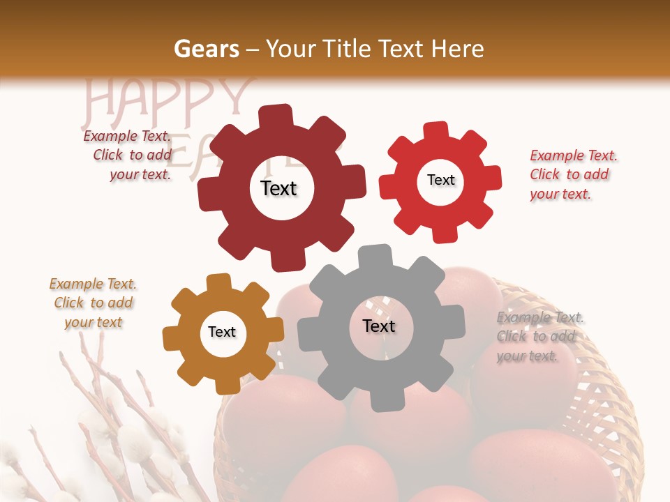 Tradition Red Eat PowerPoint Template