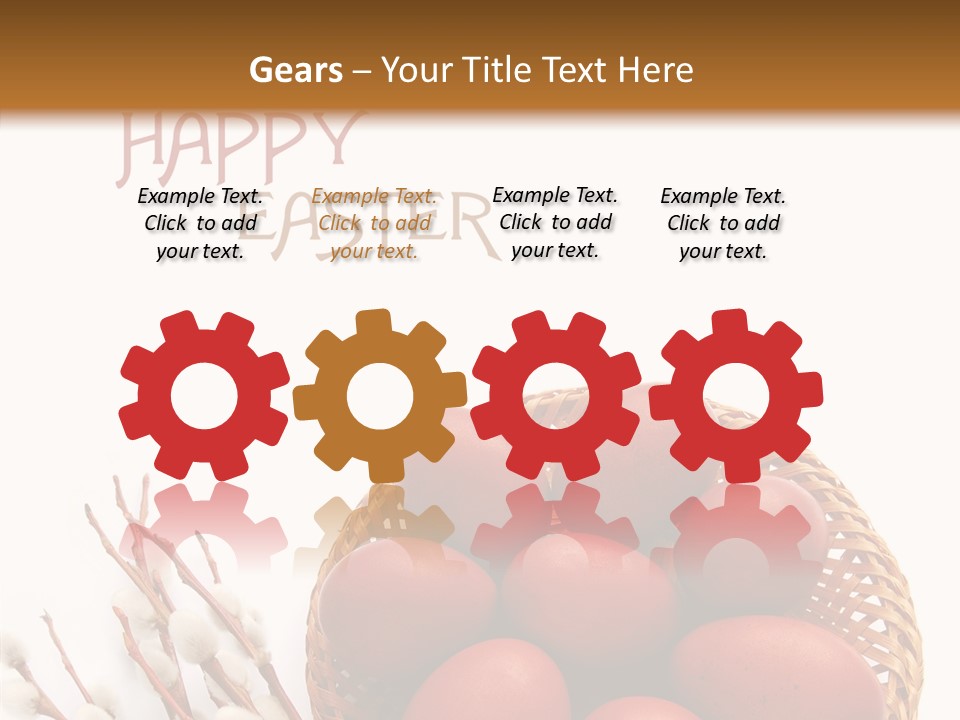 Tradition Red Eat PowerPoint Template