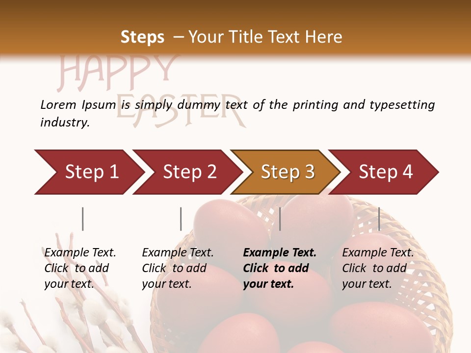 Tradition Red Eat PowerPoint Template
