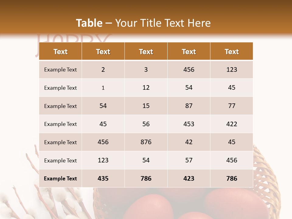 Tradition Red Eat PowerPoint Template