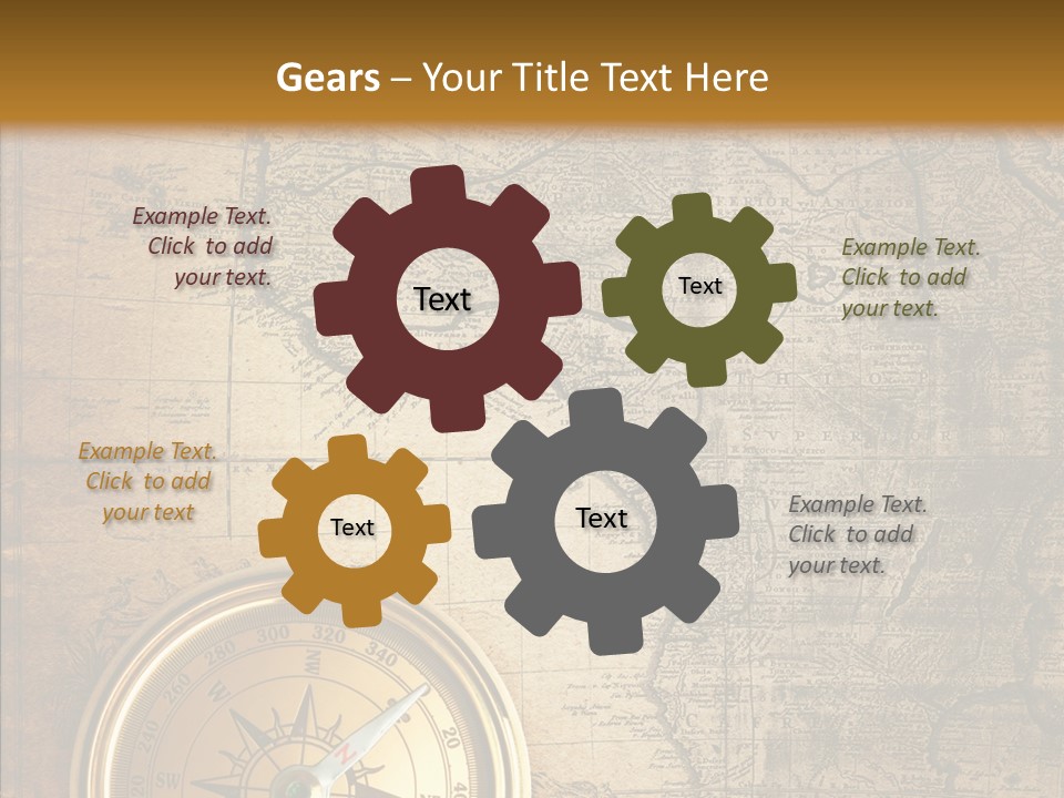 Antique Maps PowerPoint Template