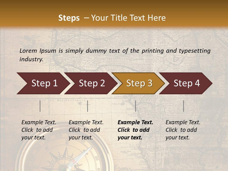 Antique Maps PowerPoint Template