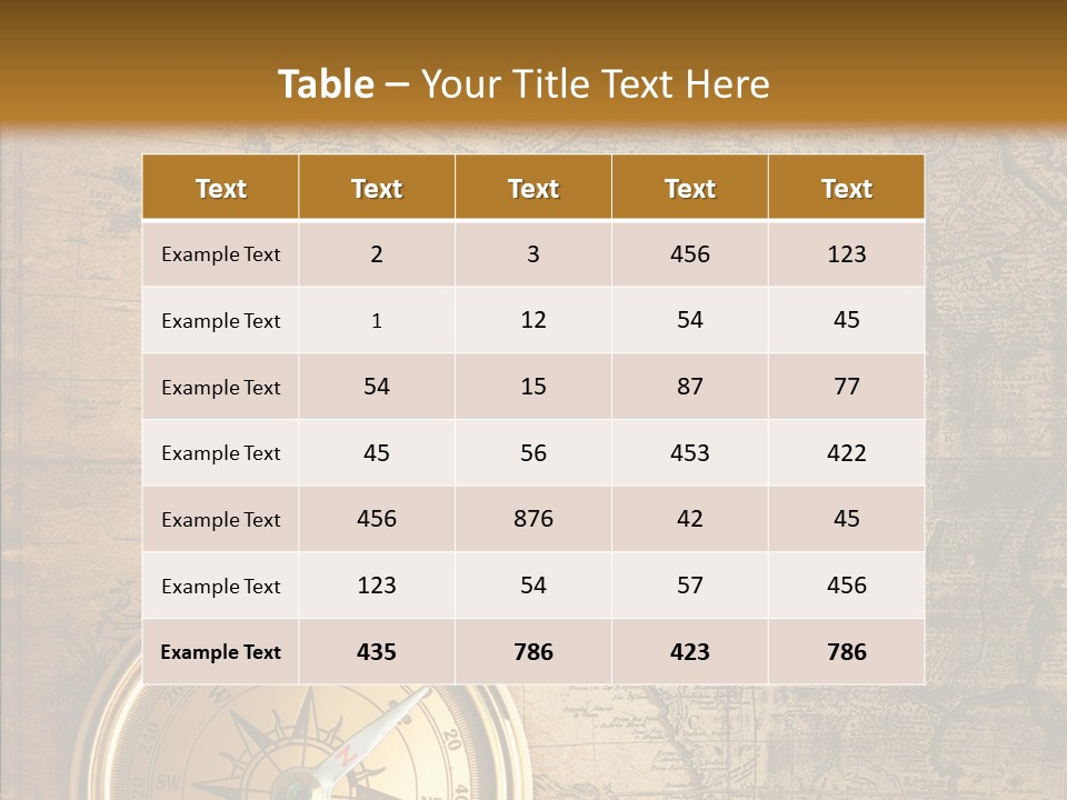Antique Maps PowerPoint Template