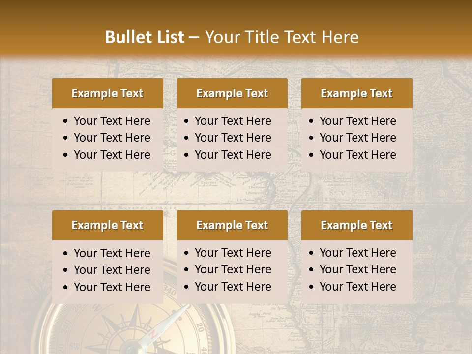 Antique Maps PowerPoint Template