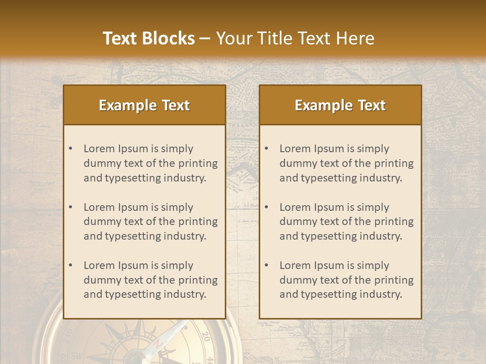 Antique Maps PowerPoint Template