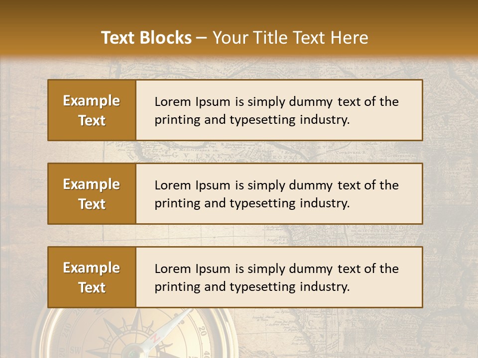Antique Maps PowerPoint Template