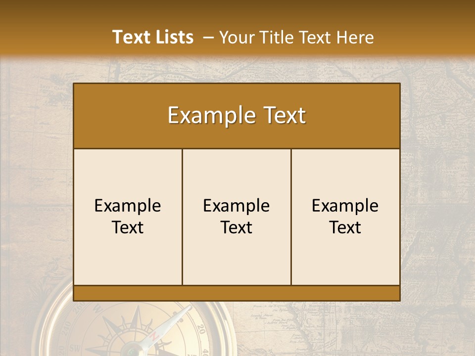 Antique Maps PowerPoint Template