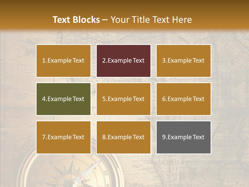 Antique Maps PowerPoint Template
