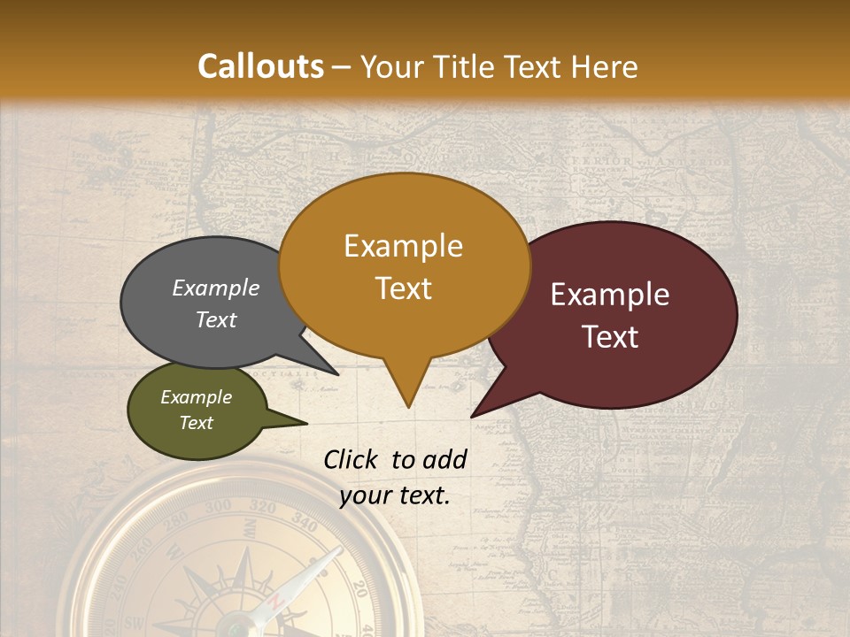 Antique Maps PowerPoint Template