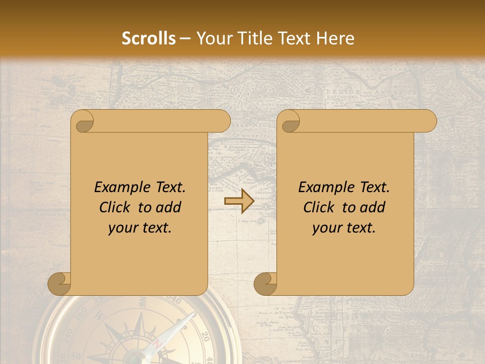 Antique Maps PowerPoint Template