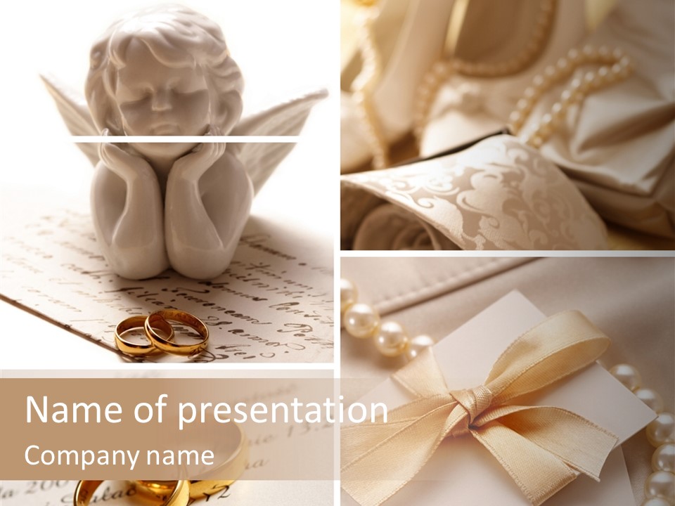 Wedding Collage PowerPoint Template