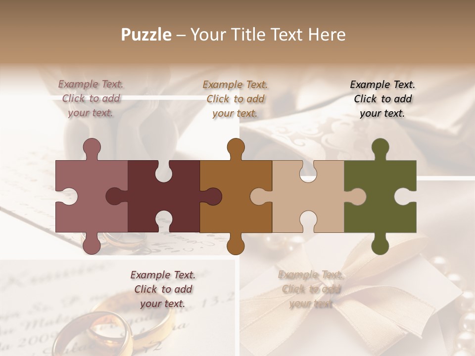 Wedding Collage PowerPoint Template