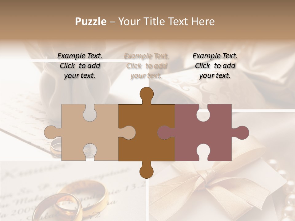 Wedding Collage PowerPoint Template