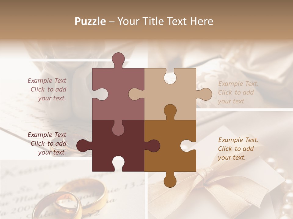 Wedding Collage PowerPoint Template