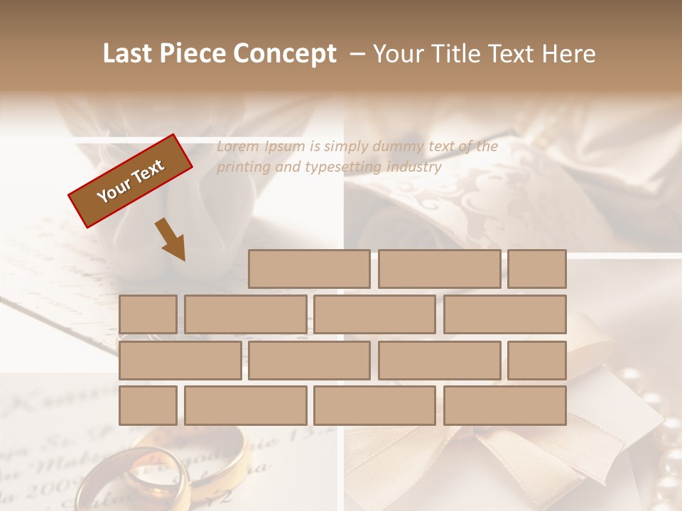 Wedding Collage PowerPoint Template