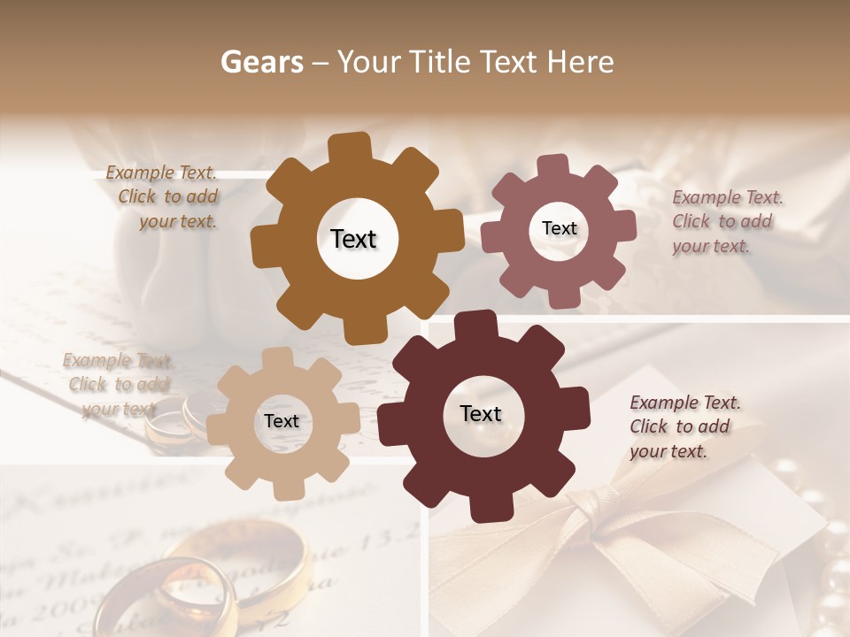 Wedding Collage PowerPoint Template