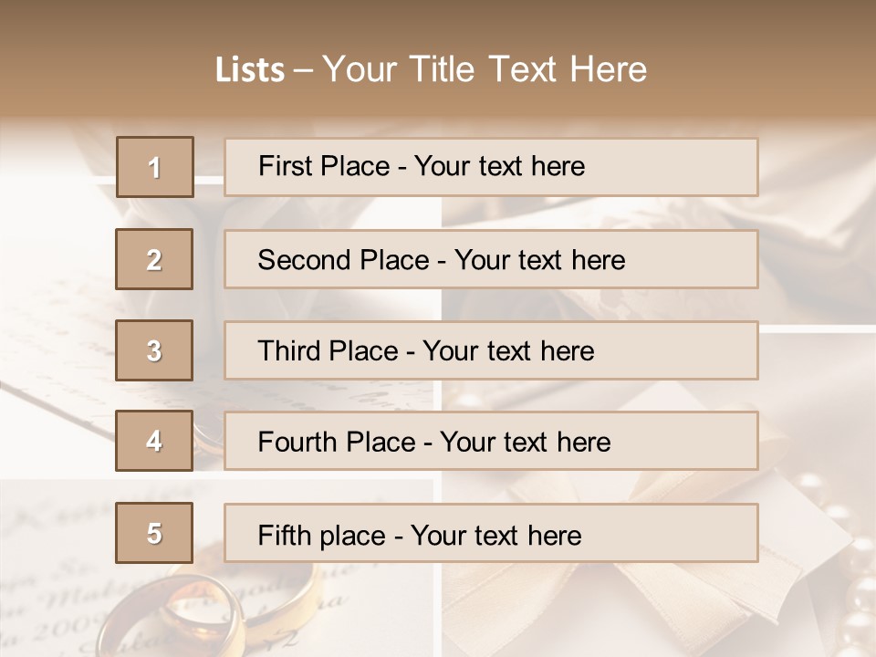 Wedding Collage PowerPoint Template