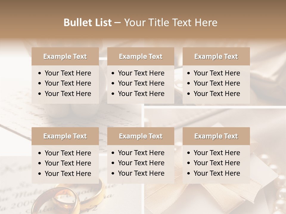 Wedding Collage PowerPoint Template