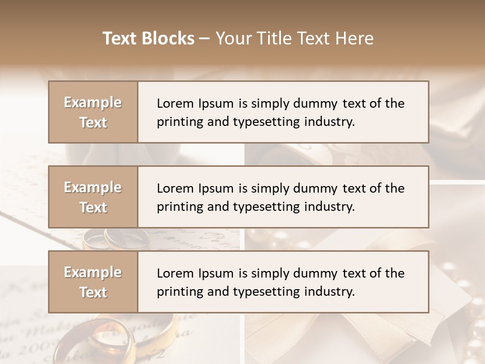 Wedding Collage PowerPoint Template