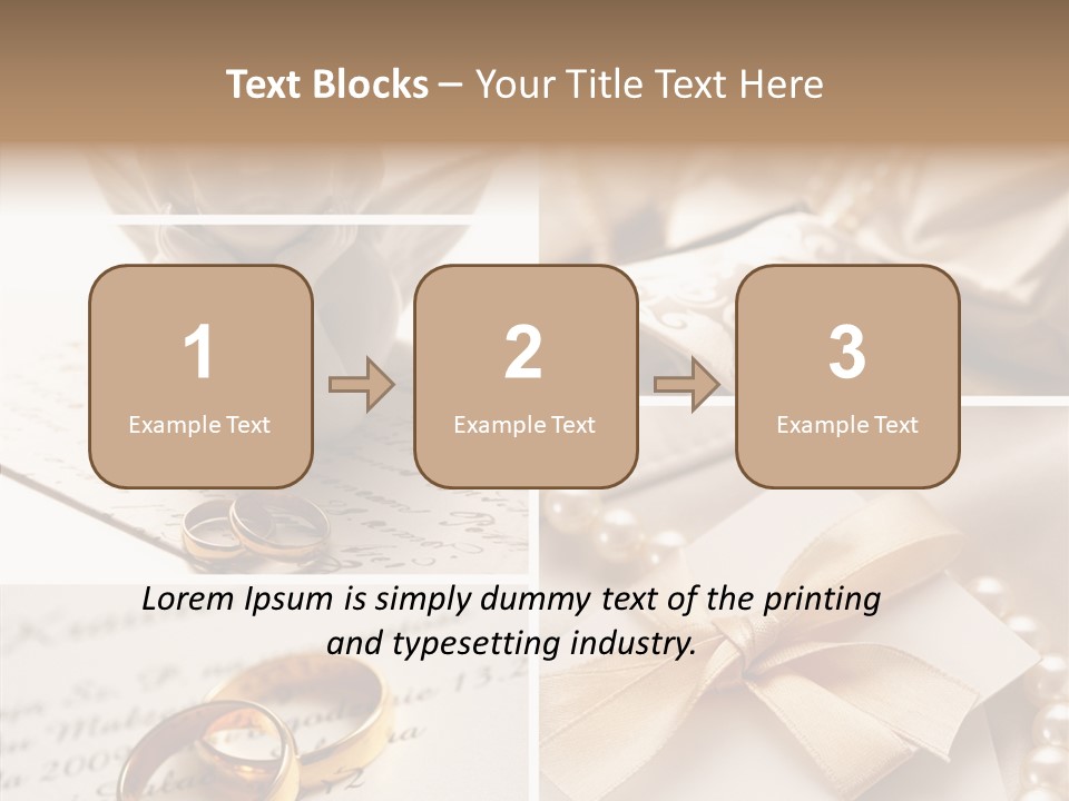 Wedding Collage PowerPoint Template