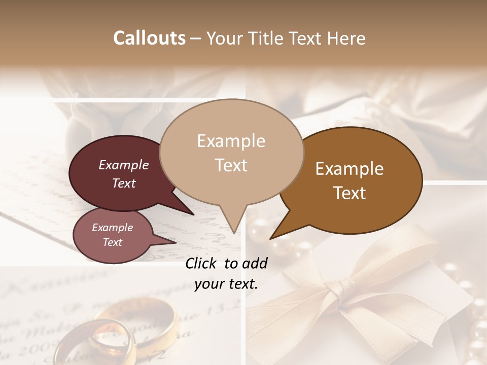 Wedding Collage PowerPoint Template