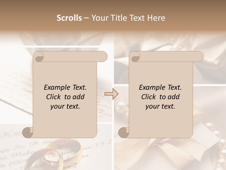 Wedding Collage PowerPoint Template