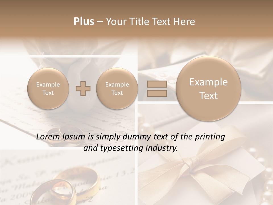 Wedding Collage PowerPoint Template