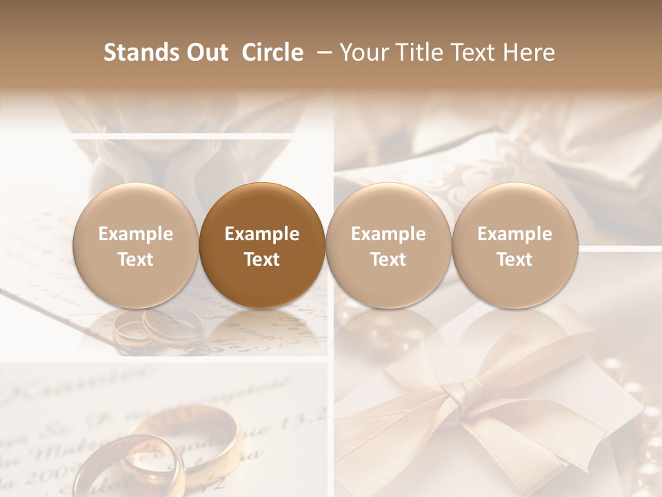 Wedding Collage PowerPoint Template