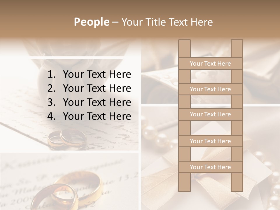 Wedding Collage PowerPoint Template