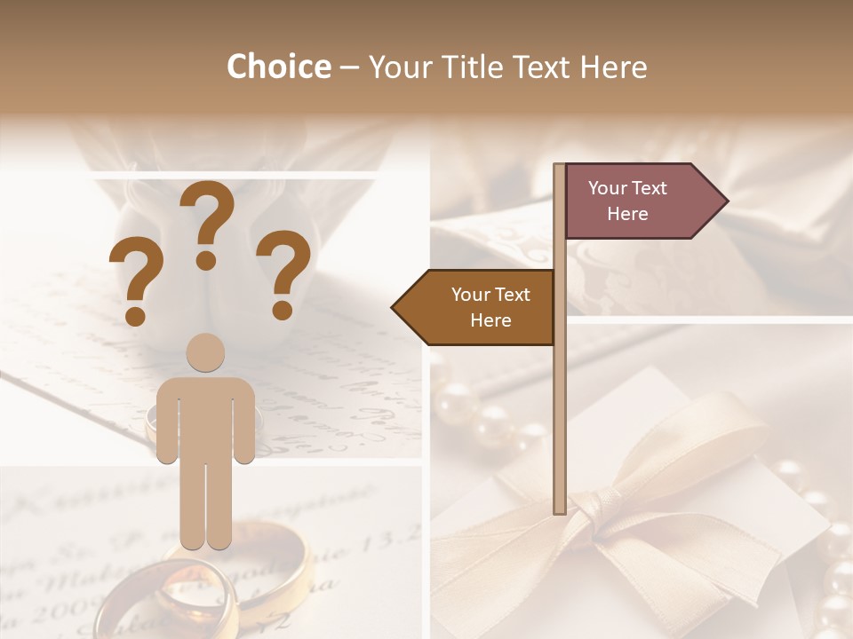 Wedding Collage PowerPoint Template