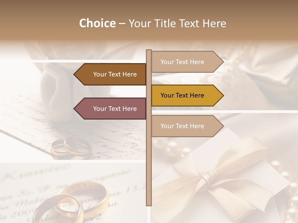 Wedding Collage PowerPoint Template