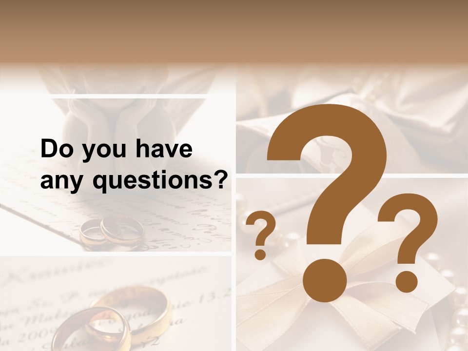 Wedding Collage PowerPoint Template