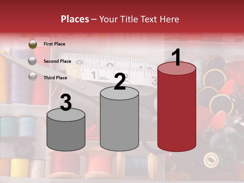 Sewing Supplies PowerPoint Template