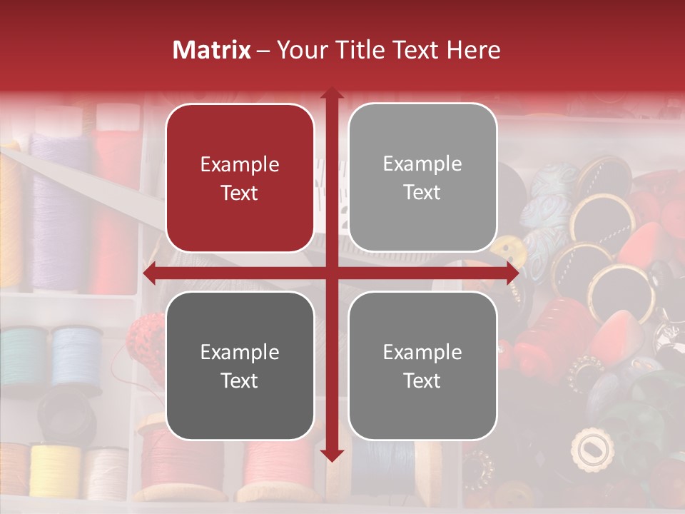 Sewing Supplies PowerPoint Template