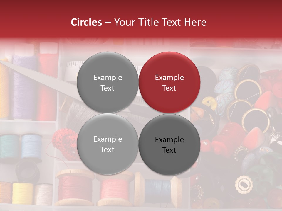 Sewing Supplies PowerPoint Template