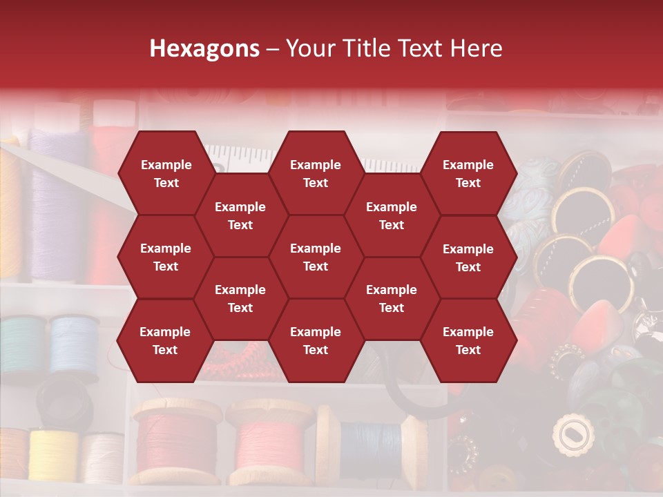 Sewing Supplies PowerPoint Template