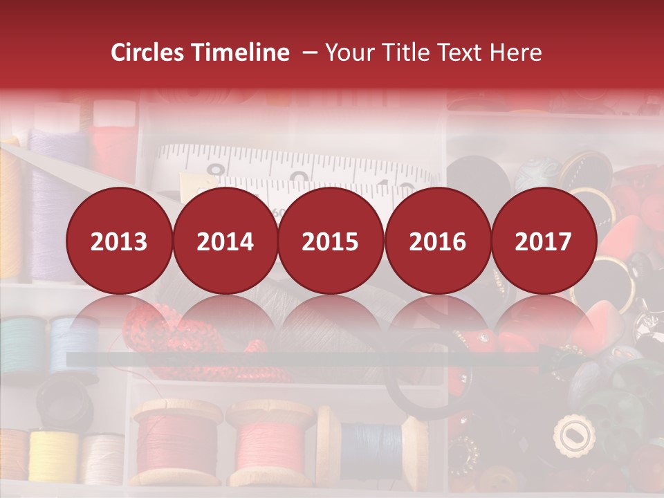 Sewing Supplies PowerPoint Template