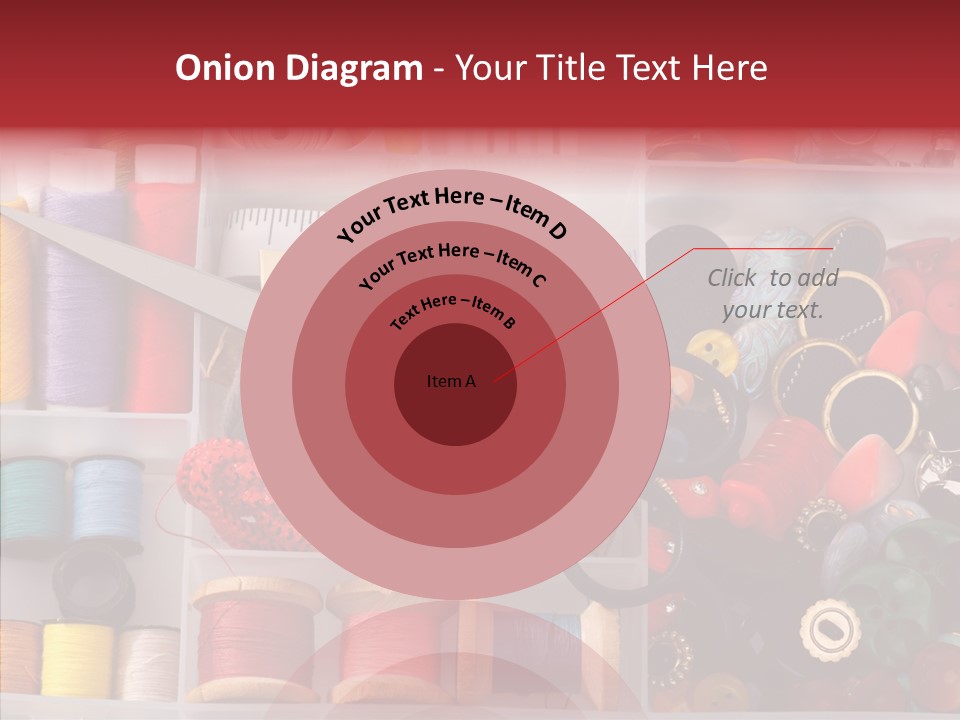 Sewing Supplies PowerPoint Template