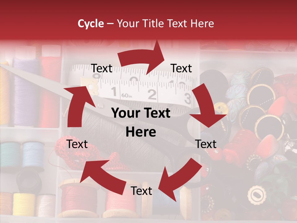 Sewing Supplies PowerPoint Template