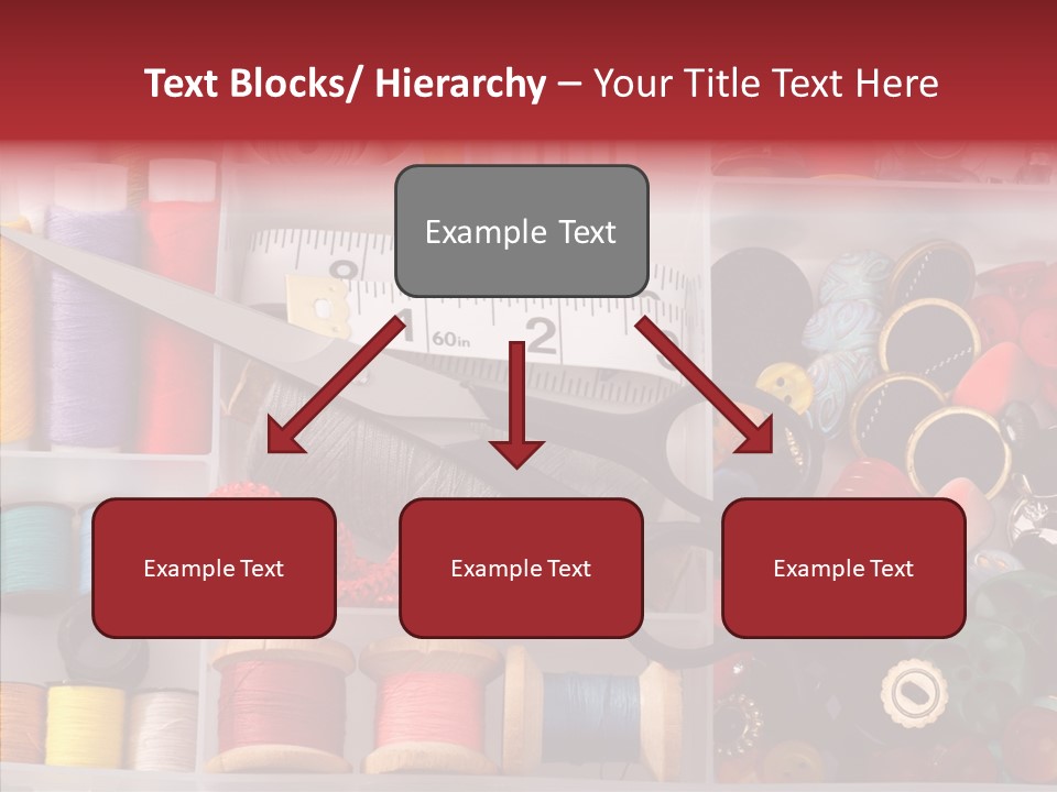 Sewing Supplies PowerPoint Template