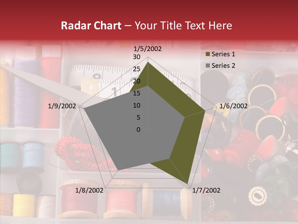 Sewing Supplies PowerPoint Template