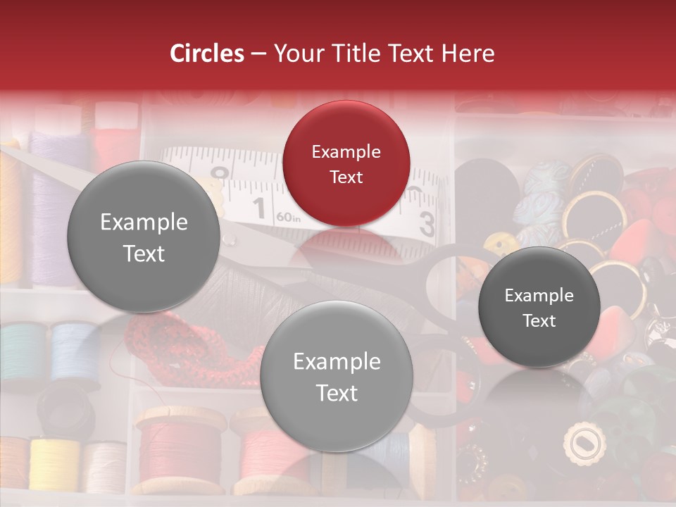 Sewing Supplies PowerPoint Template